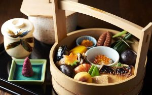 六盛おせち口コミ手桶弁当